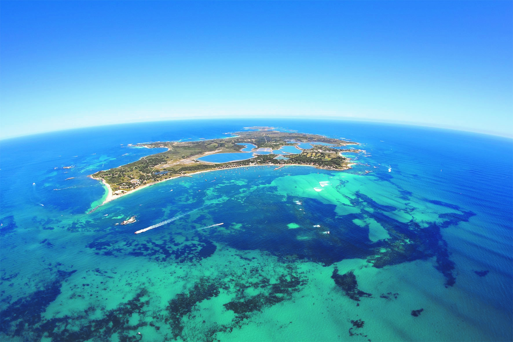 Australian offshore island landscape